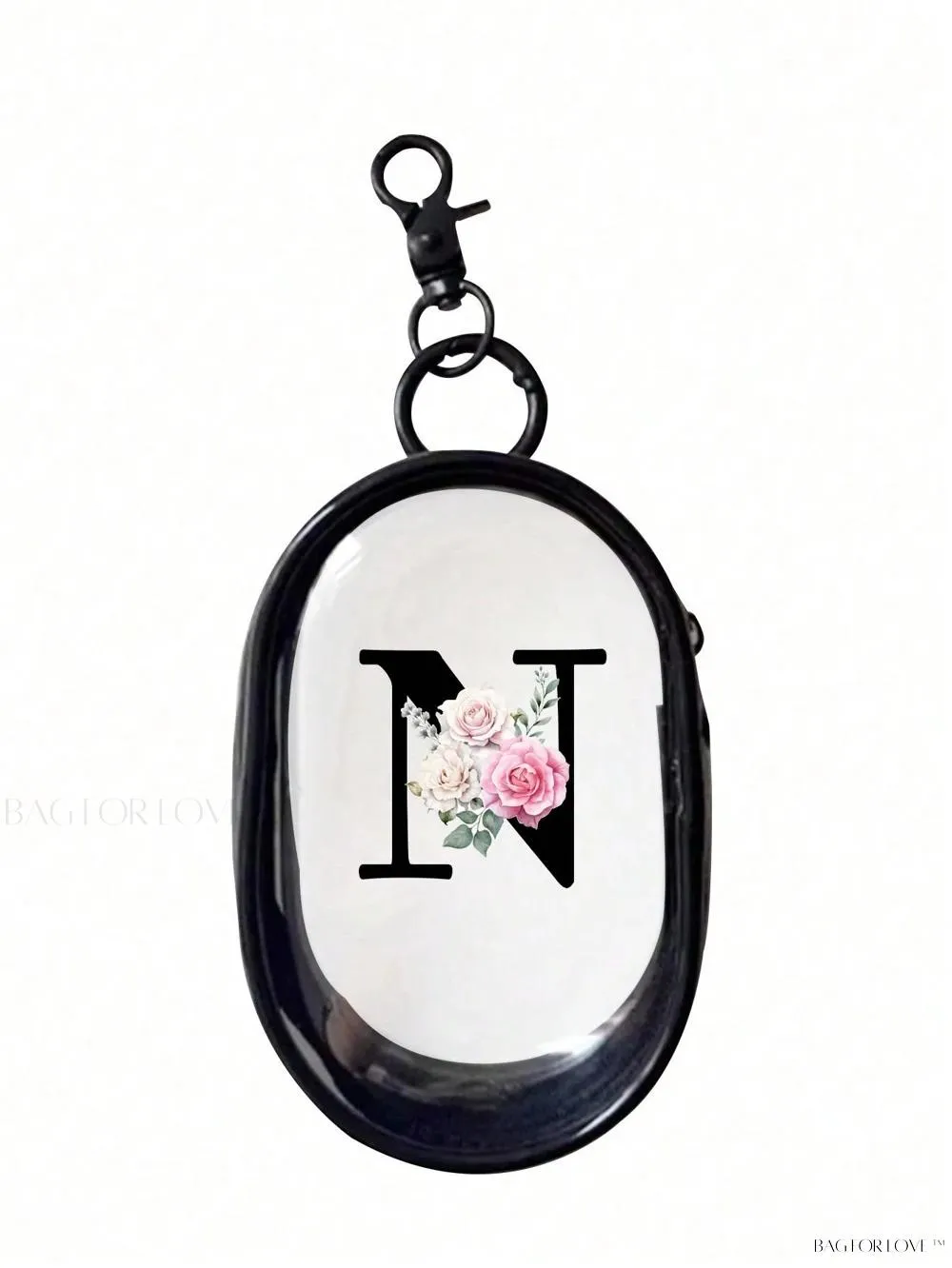 BagForLove - Transparent Travel Essentials Pouch with Zipper Closure