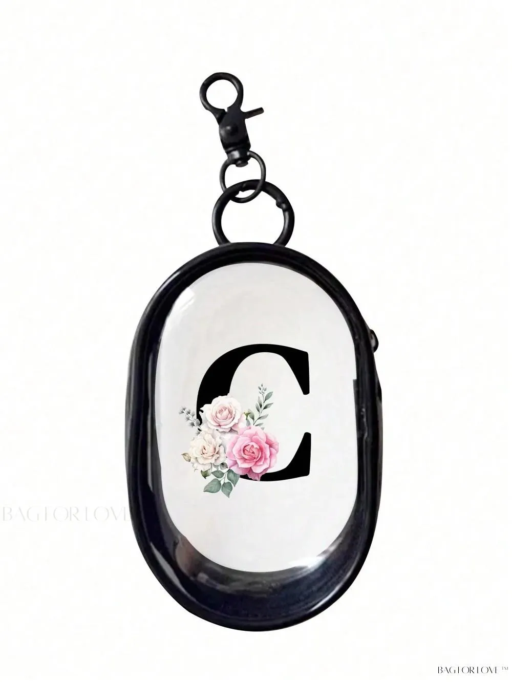 BagForLove - Transparent Travel Essentials Pouch with Zipper Closure