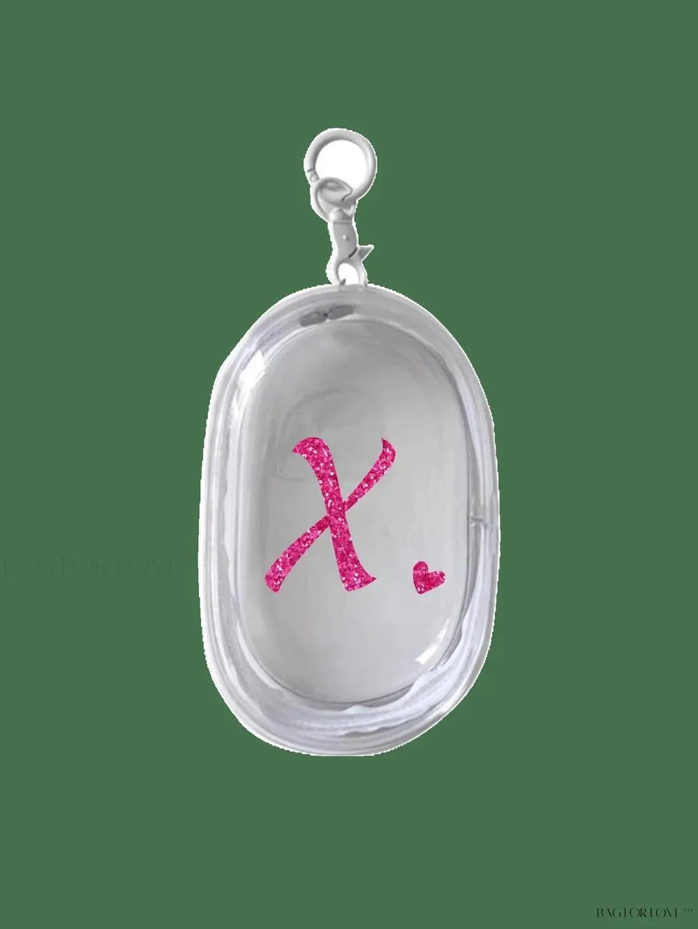 BagForLove - Transparent Travel Essentials Pouch with Zipper Closure
