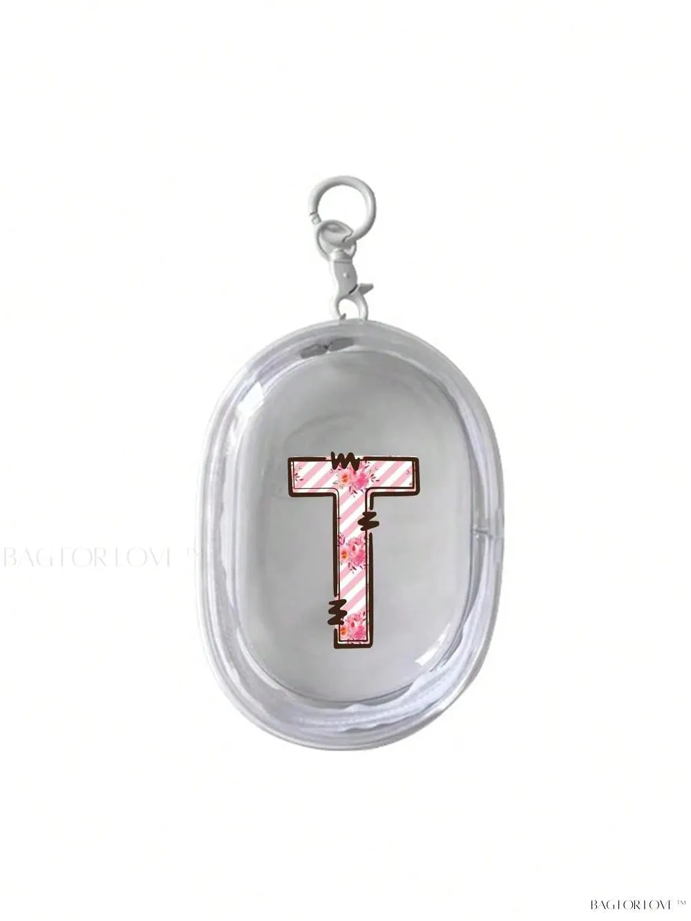 BagForLove - Transparent Travel Essentials Pouch with Zipper Closure