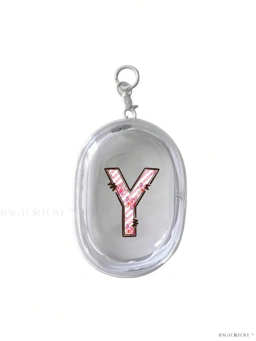 BagForLove - Transparent Travel Essentials Pouch with Zipper Closure