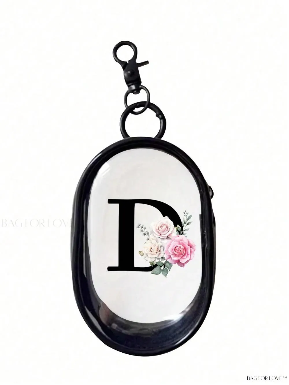 BagForLove - Transparent Travel Essentials Pouch with Zipper Closure