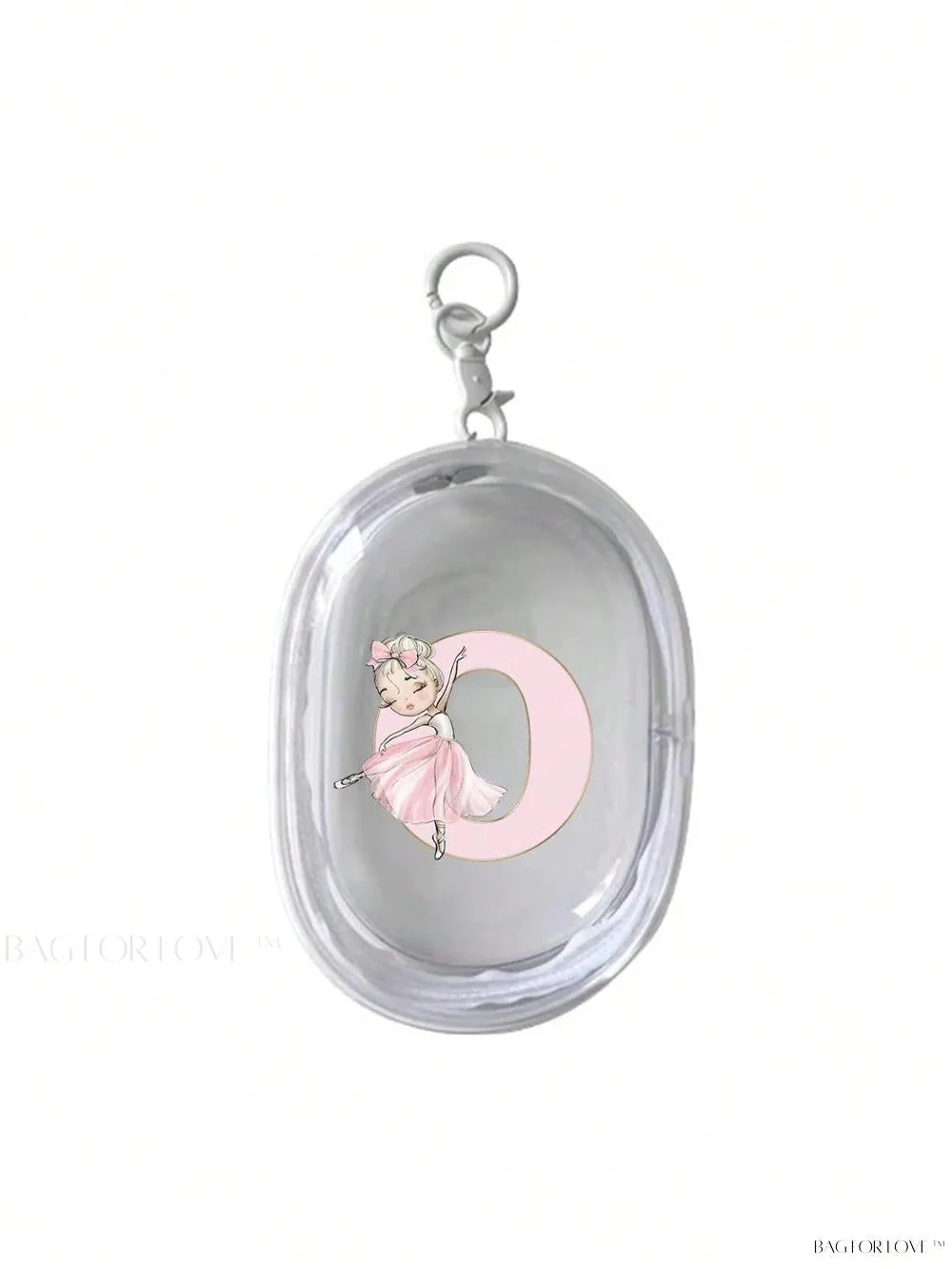 BagForLove - Transparent Travel Essentials Pouch with Zipper Closure