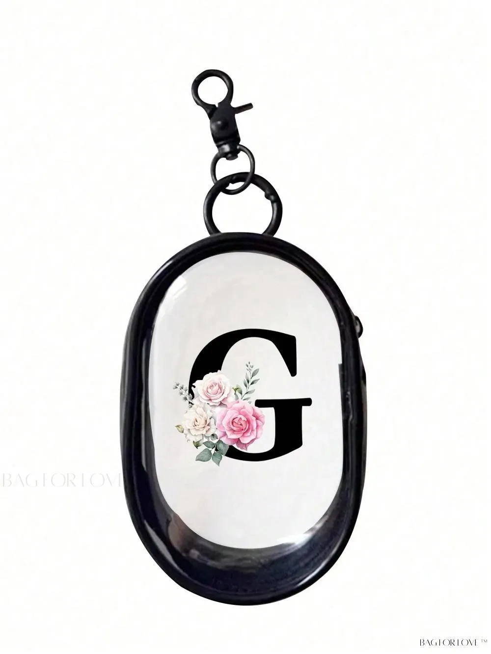 BagForLove - Transparent Travel Essentials Pouch with Zipper Closure