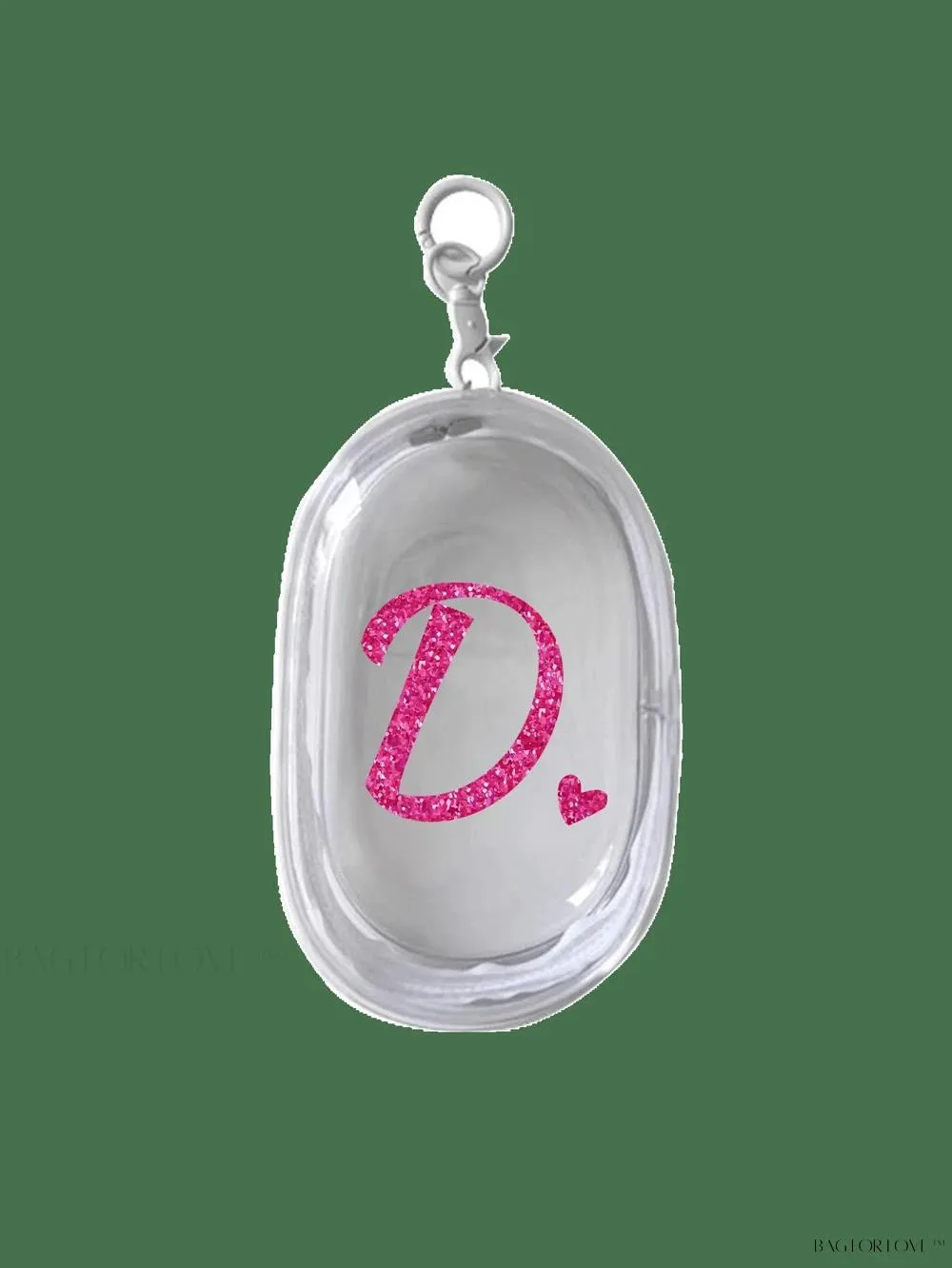 BagForLove - Transparent Travel Essentials Pouch with Zipper Closure