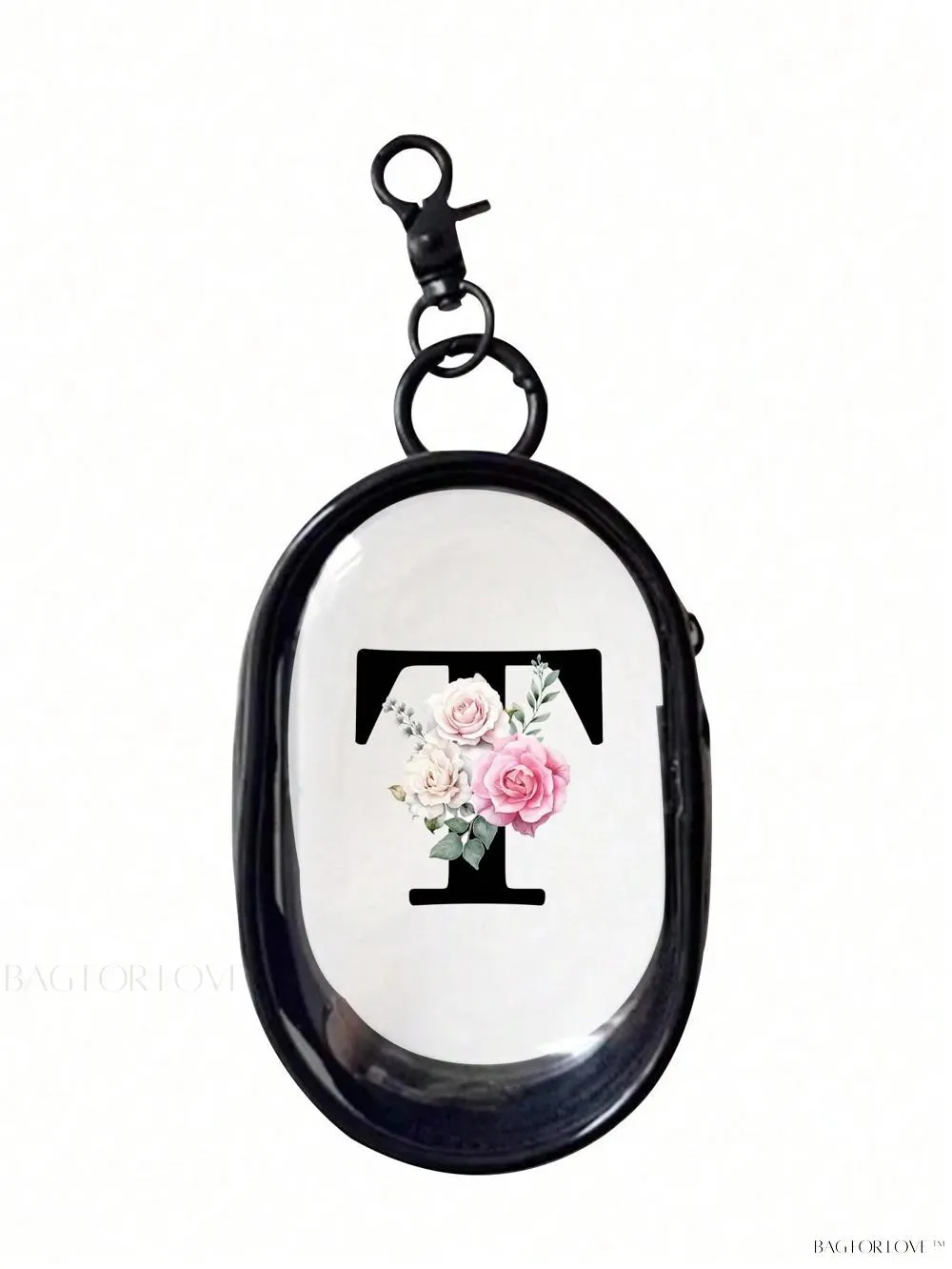 BagForLove - Transparent Travel Essentials Pouch with Zipper Closure