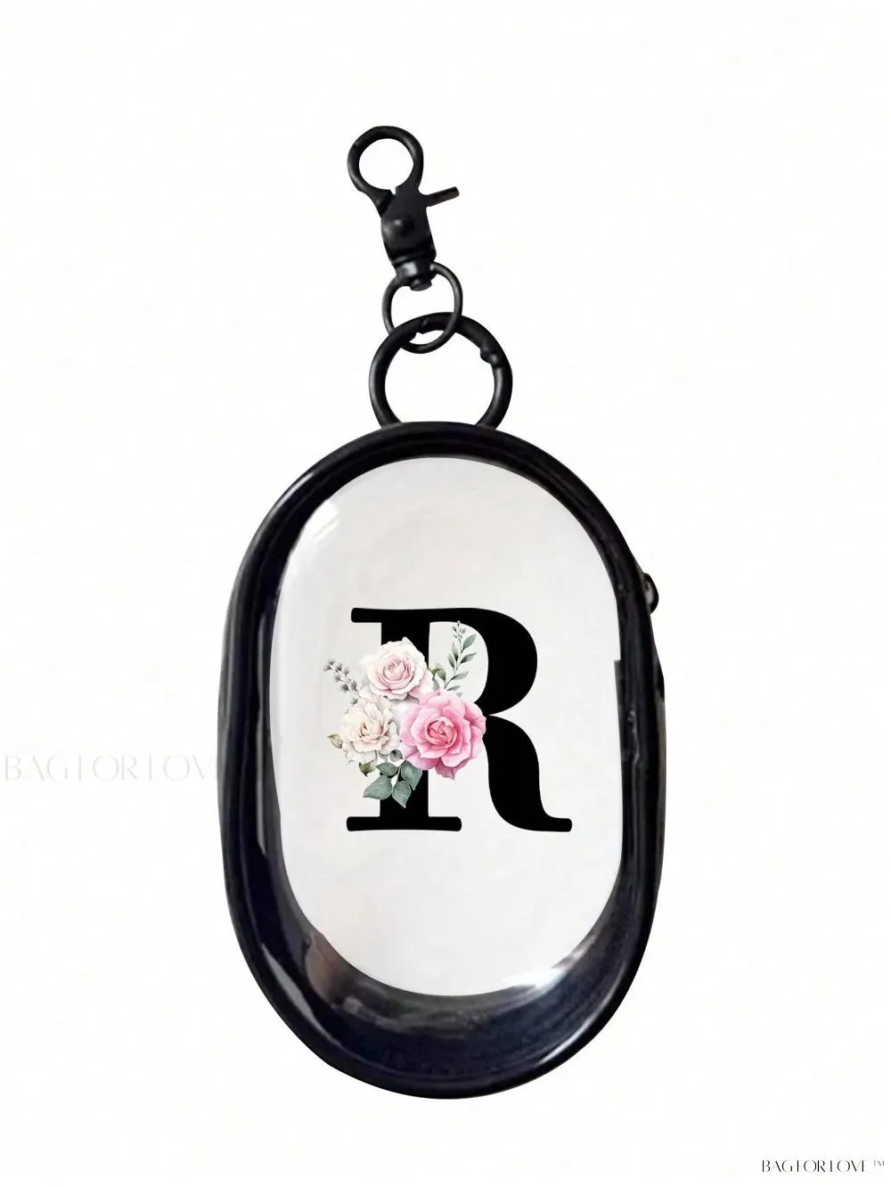 BagForLove - Transparent Travel Essentials Pouch with Zipper Closure