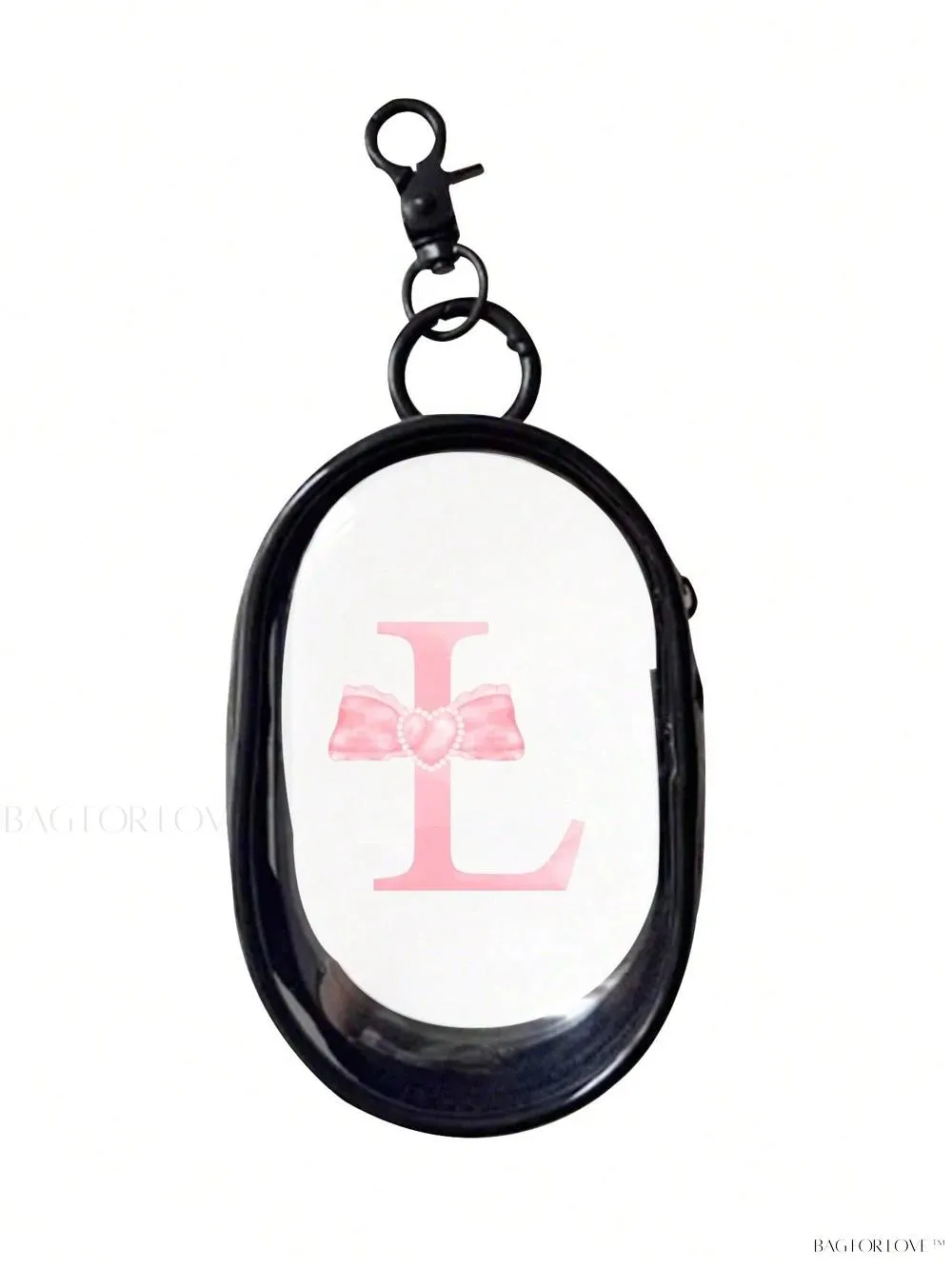 BagForLove - Transparent Travel Essentials Pouch with Zipper Closure
