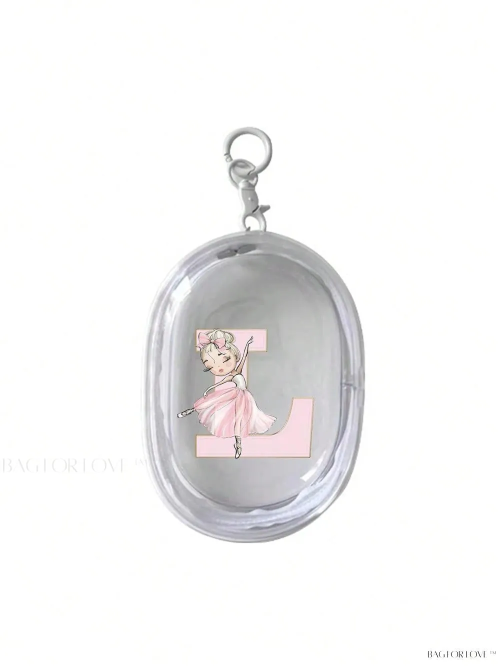 BagForLove - Transparent Travel Essentials Pouch with Zipper Closure