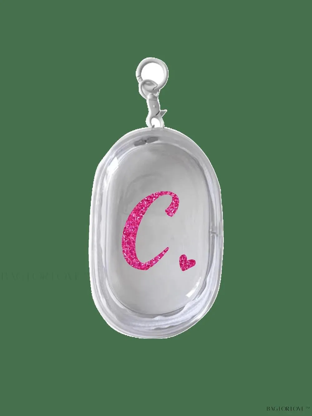 BagForLove - Transparent Travel Essentials Pouch with Zipper Closure