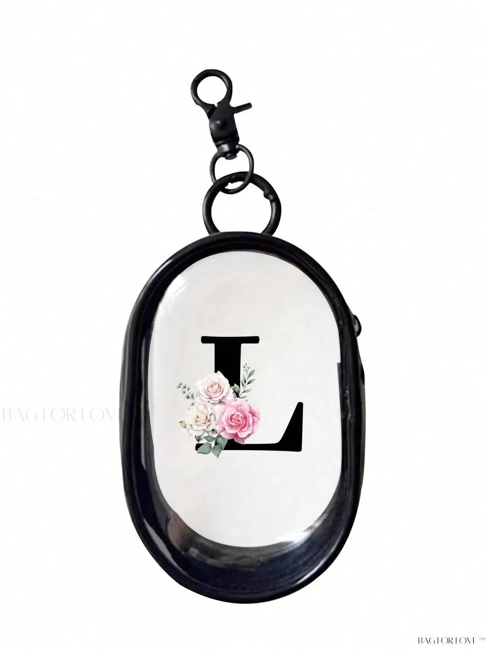BagForLove - Transparent Travel Essentials Pouch with Zipper Closure