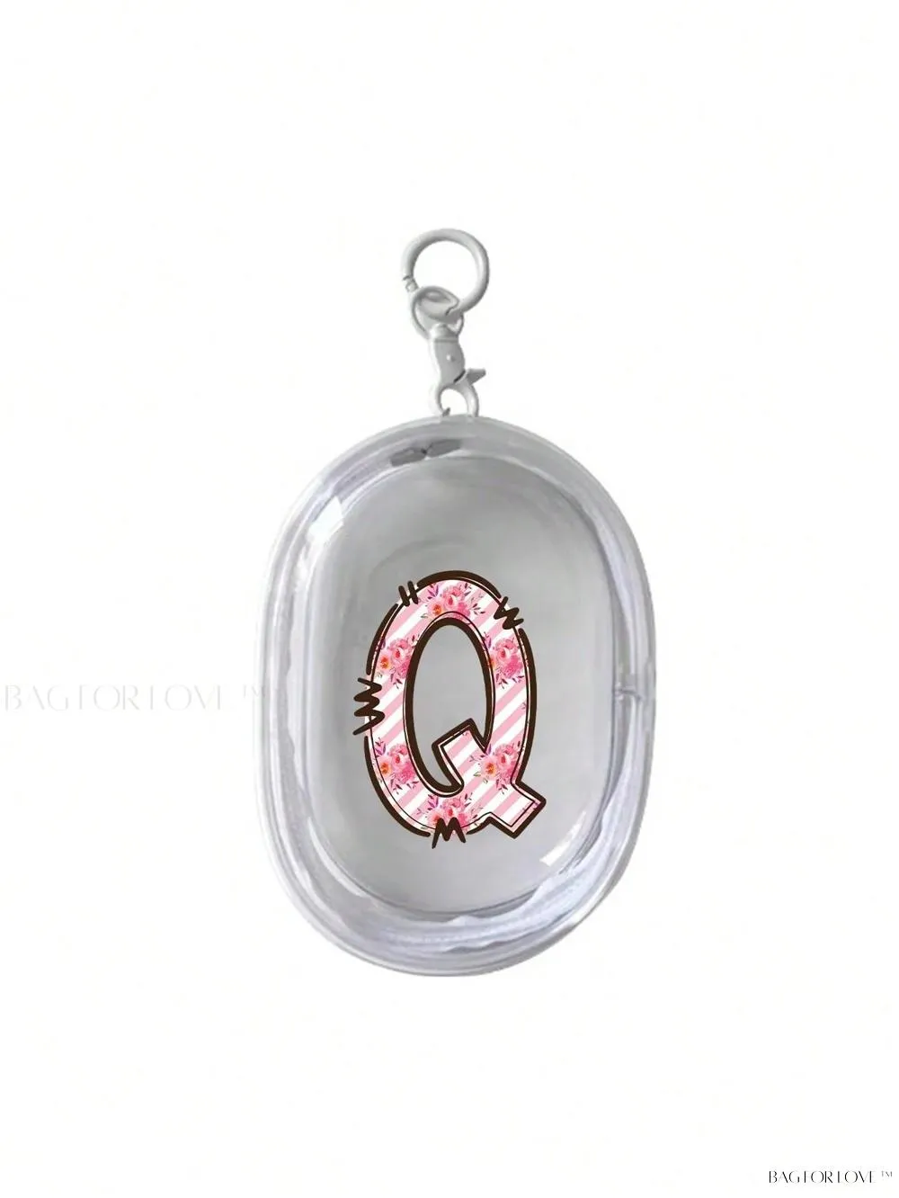 BagForLove - Transparent Travel Essentials Pouch with Zipper Closure