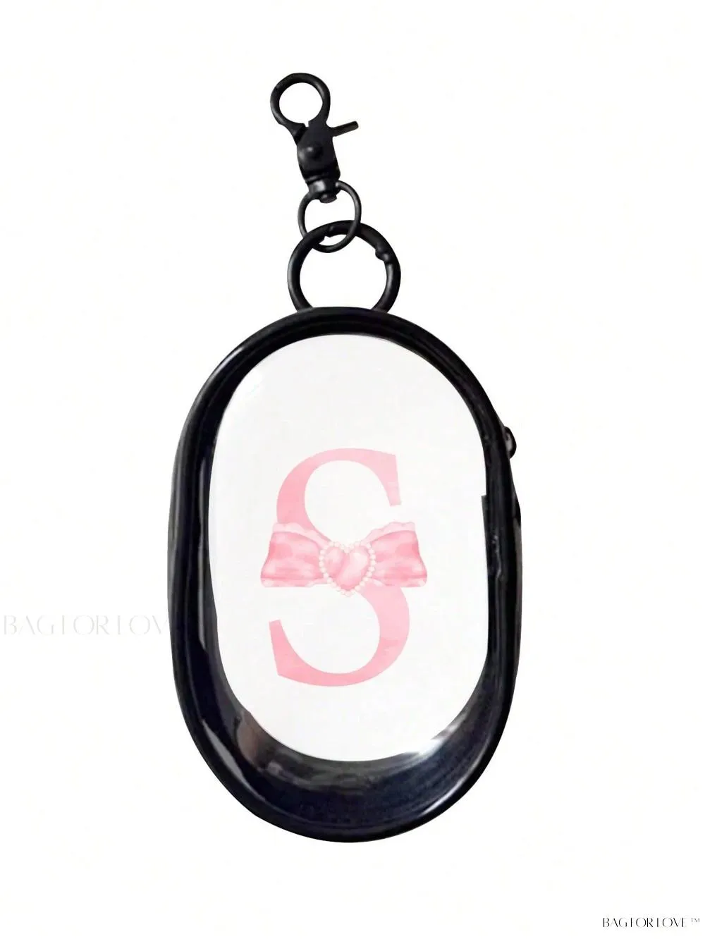 BagForLove - Transparent Travel Essentials Pouch with Zipper Closure