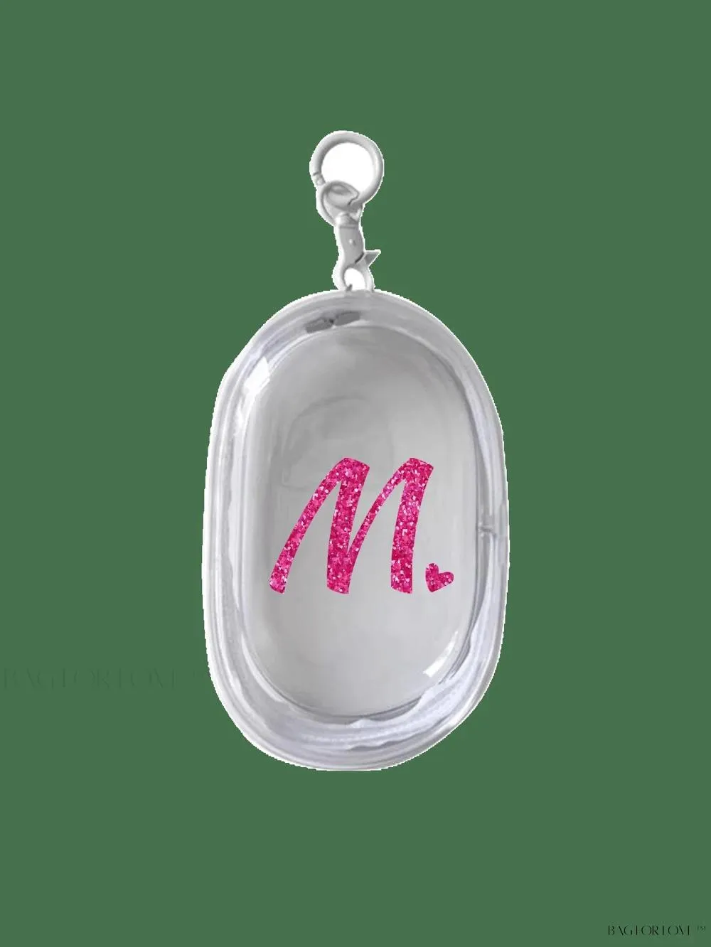 BagForLove - Transparent Travel Essentials Pouch with Zipper Closure