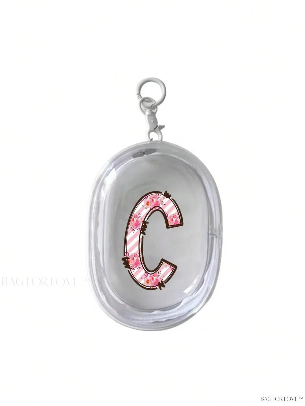 BagForLove - Transparent Travel Essentials Pouch with Zipper Closure