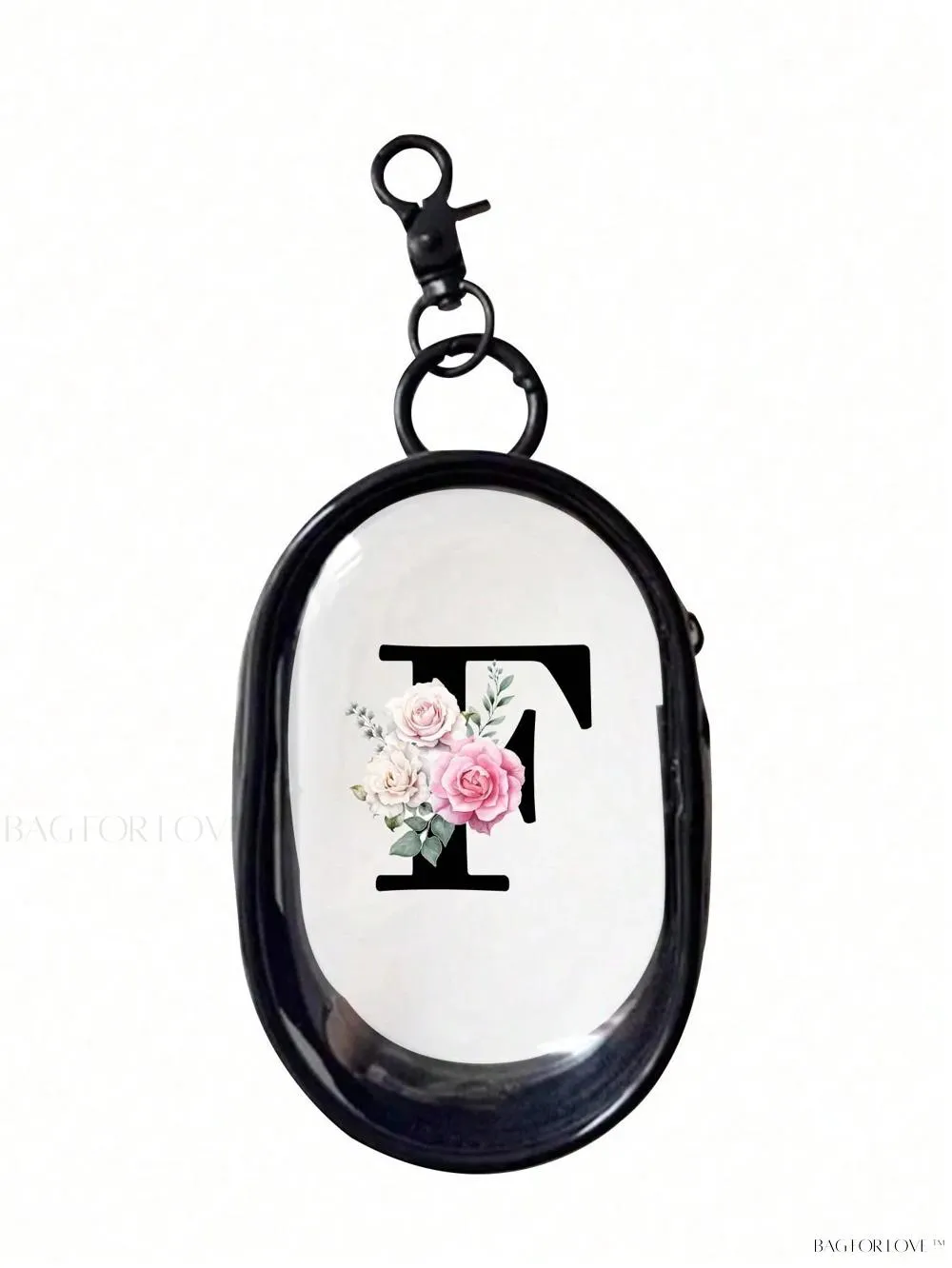 BagForLove - Transparent Travel Essentials Pouch with Zipper Closure