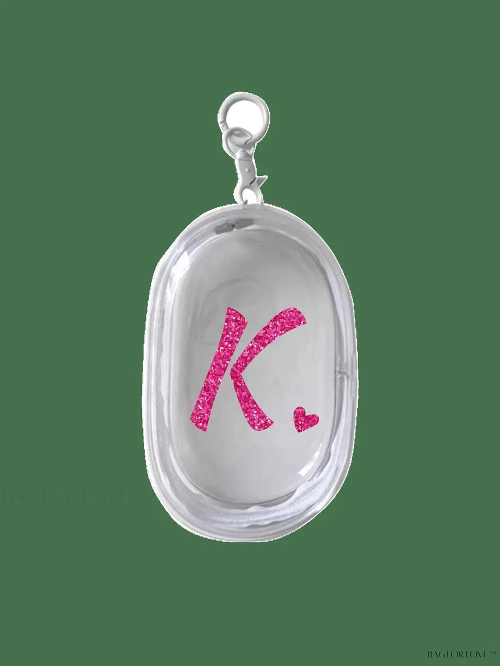 BagForLove - Transparent Travel Essentials Pouch with Zipper Closure