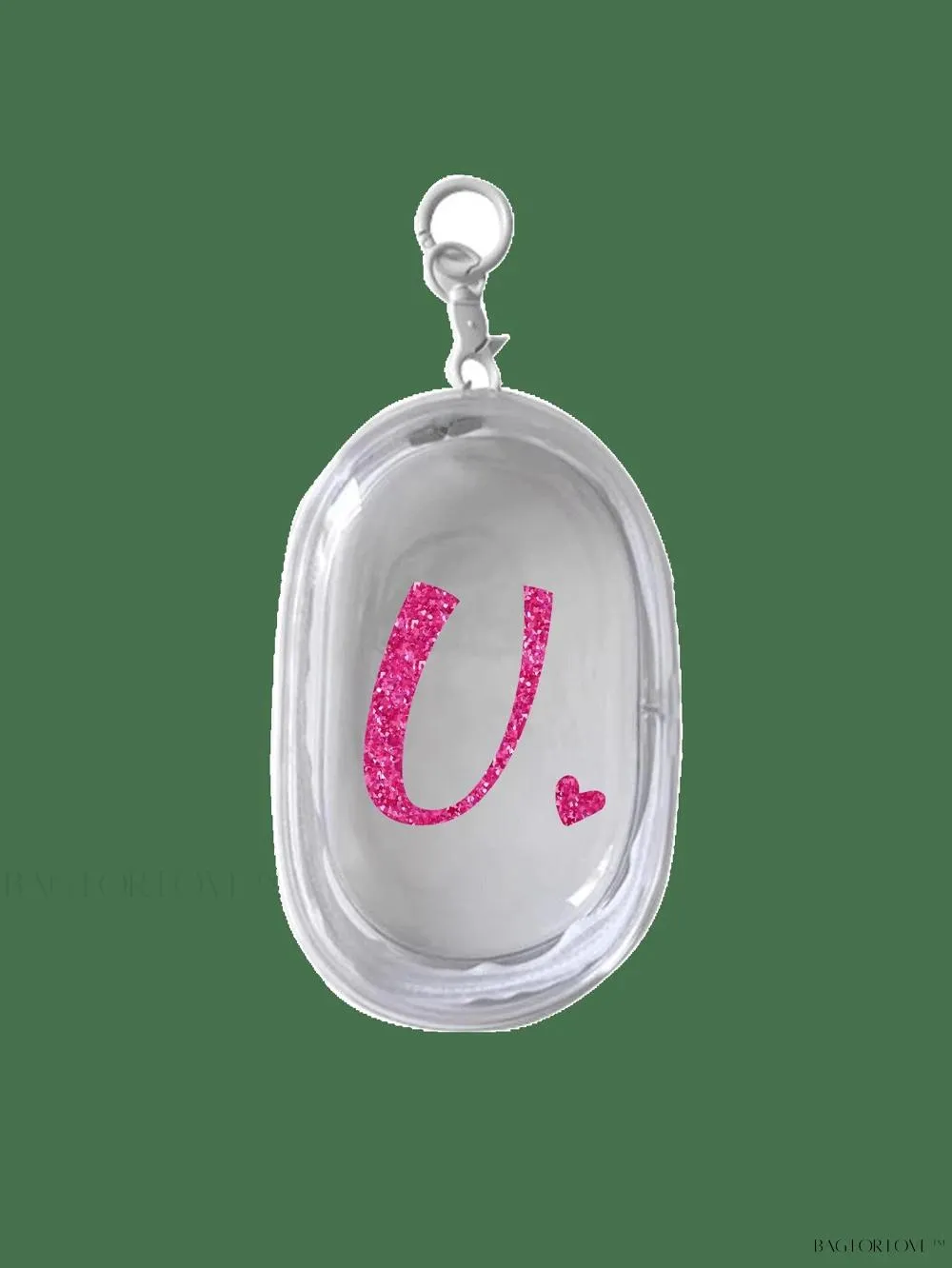 BagForLove - Transparent Travel Essentials Pouch with Zipper Closure