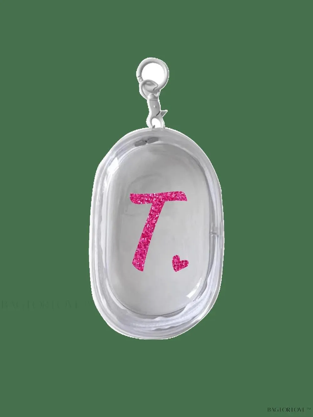 BagForLove - Transparent Travel Essentials Pouch with Zipper Closure