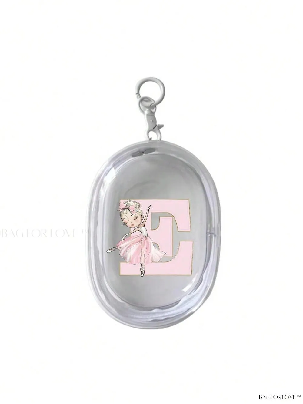 BagForLove - Transparent Travel Essentials Pouch with Zipper Closure