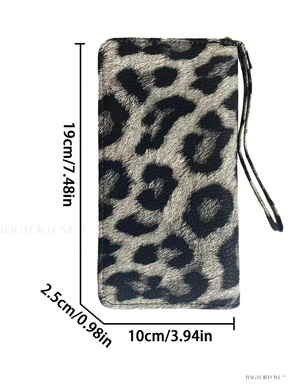 BagForLove - Vintage Inspired Leopard Print Wrist Wallet for Her
