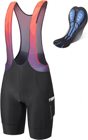 baleaf Men's Cycling Bib Shorts 4D Padded, Road Bike Cycling Bibs Biking Bicycle Shorts Gel Pockets UPF50 