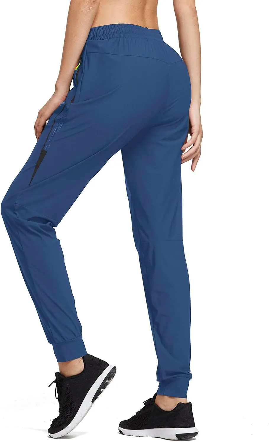 baleaf Women's Joggers Running Hiking Pants Lightweight Quick Dry Athletic Travel Workout with Zipper Pockets