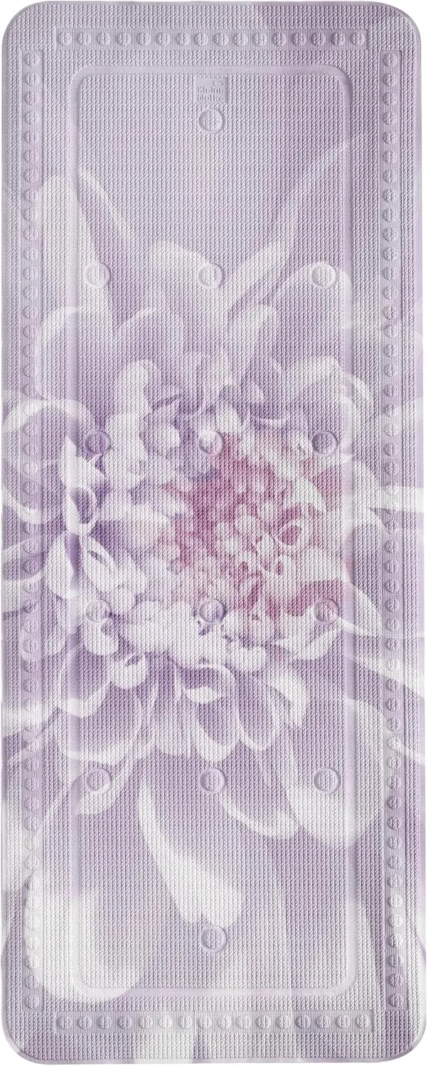Bath Mat PVC Lavender 36 x 92 cm