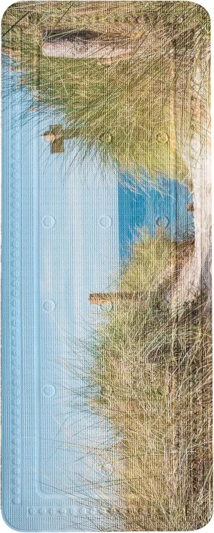 Bath Mat PVC Multi-Coloured 36 x 92 cm