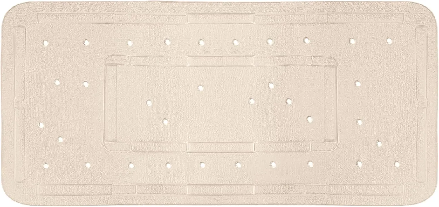 Bath Mat PVC Natural 36 x 80 cm