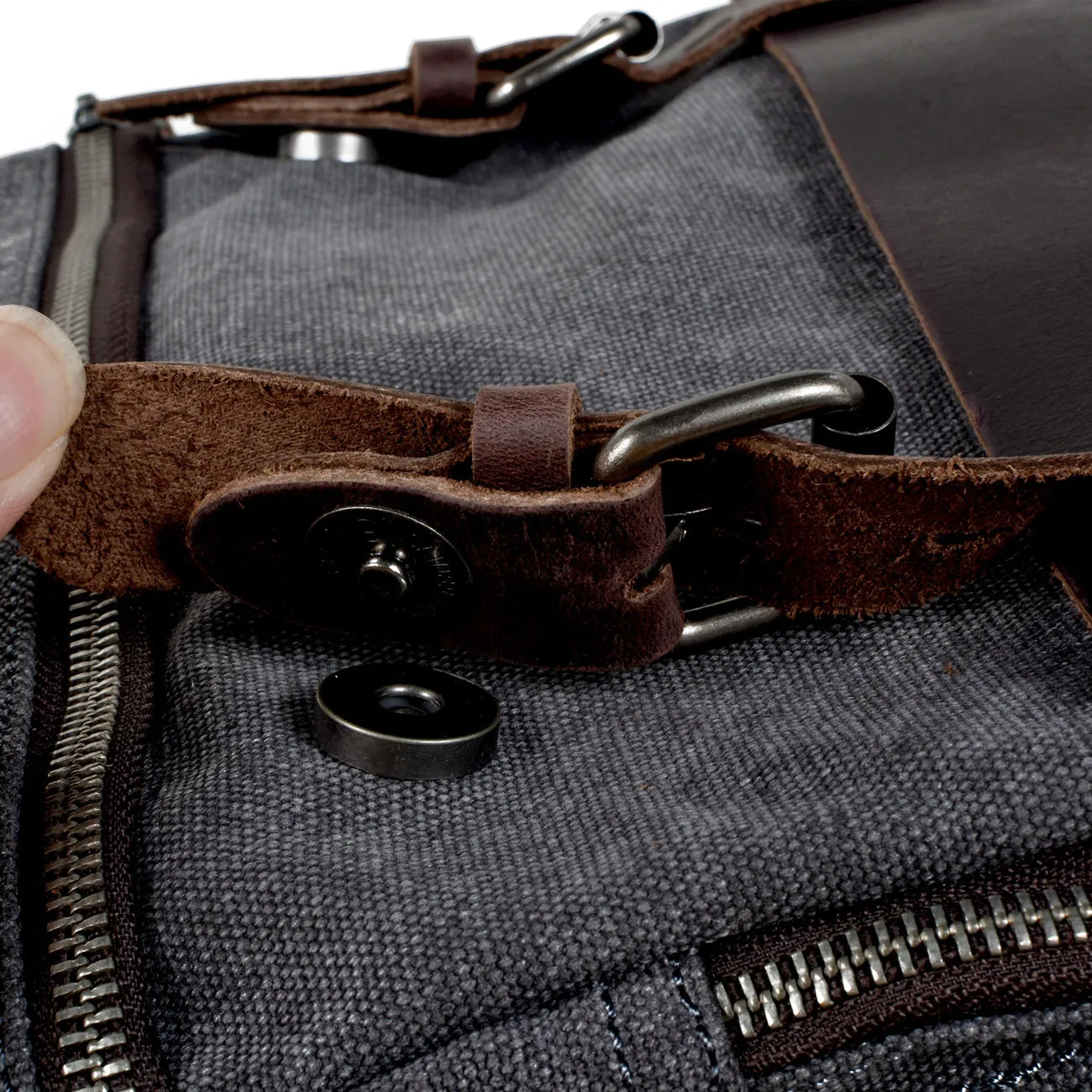 Baumwoll Canvas Rucksack | MILAN