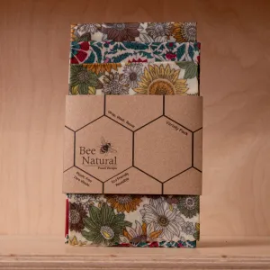 Bee Natural Sunflower - Eco Beeswax Wraps