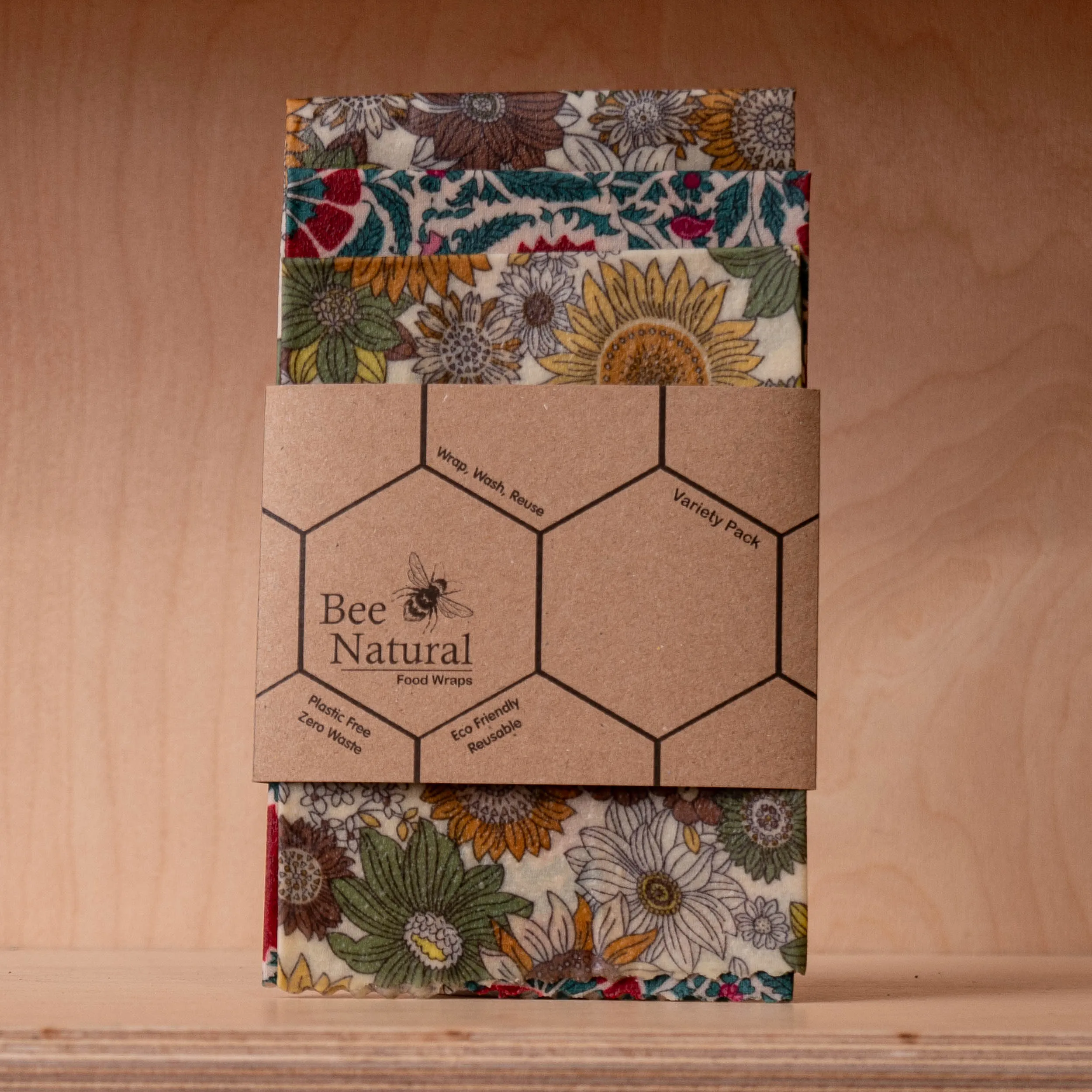 Bee Natural Sunflower - Eco Beeswax Wraps