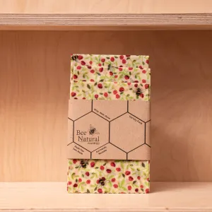 BeeNatural Flower Bee- Eco Beeswax Wraps