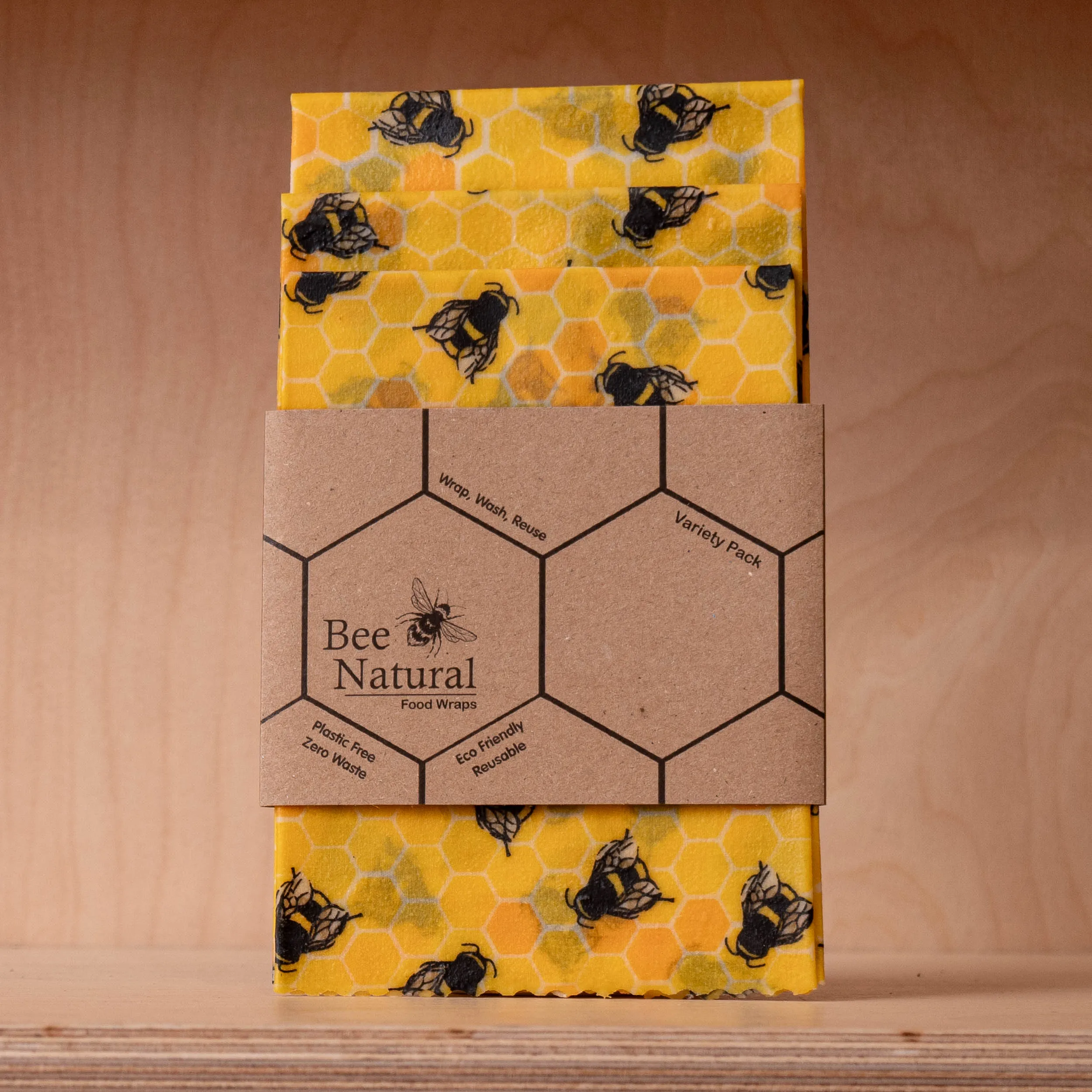 BeeNatural Sunflower - Eco Beeswax Wraps