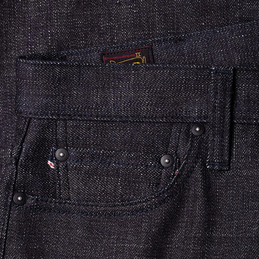 【Benzak Denim Developers】重磅布邊竹結 合身直筒微錐褲 18oz BDD-711 Super Slub RHT