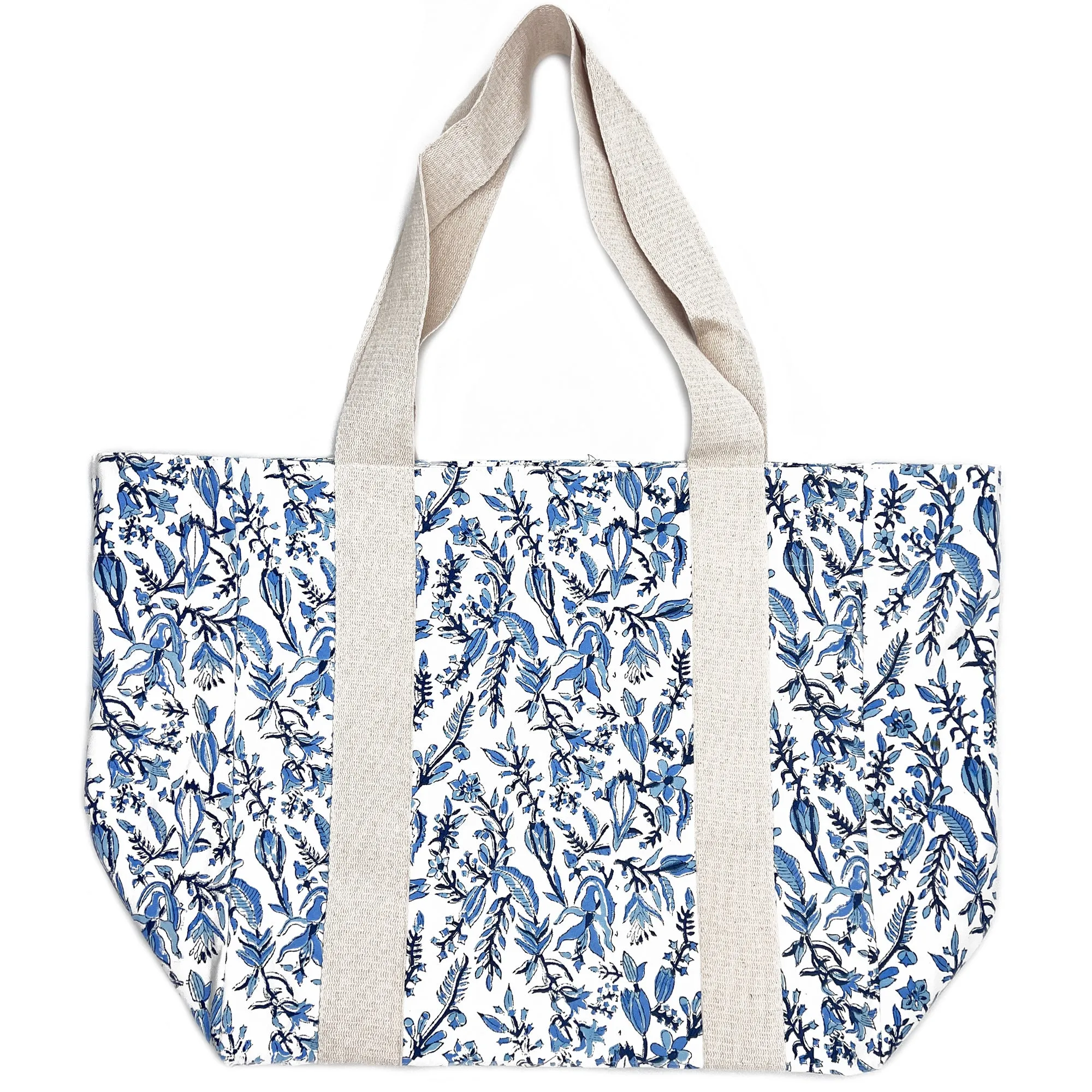 Block Printed Canvas Bag
