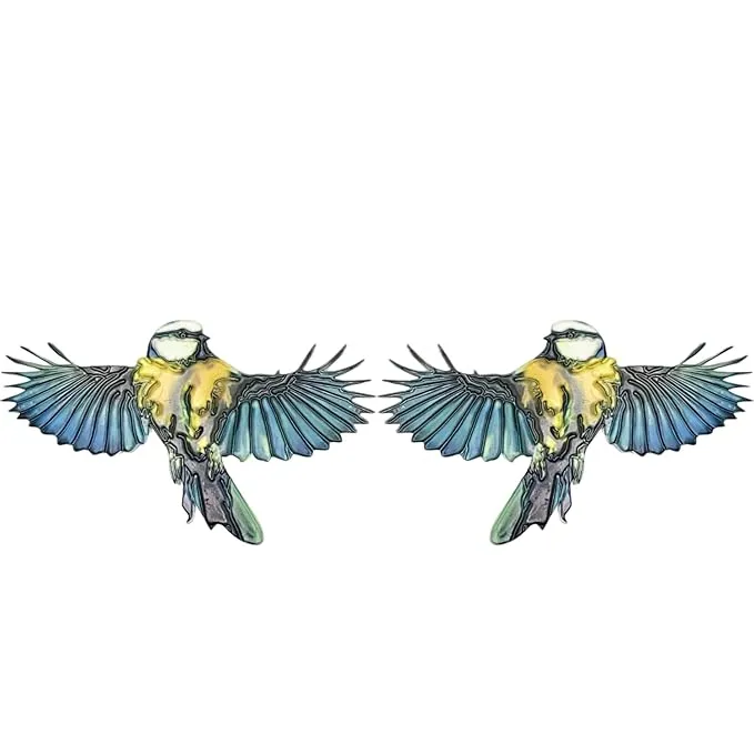 Bluebird Bliss Pvc Heat Transfer Patch