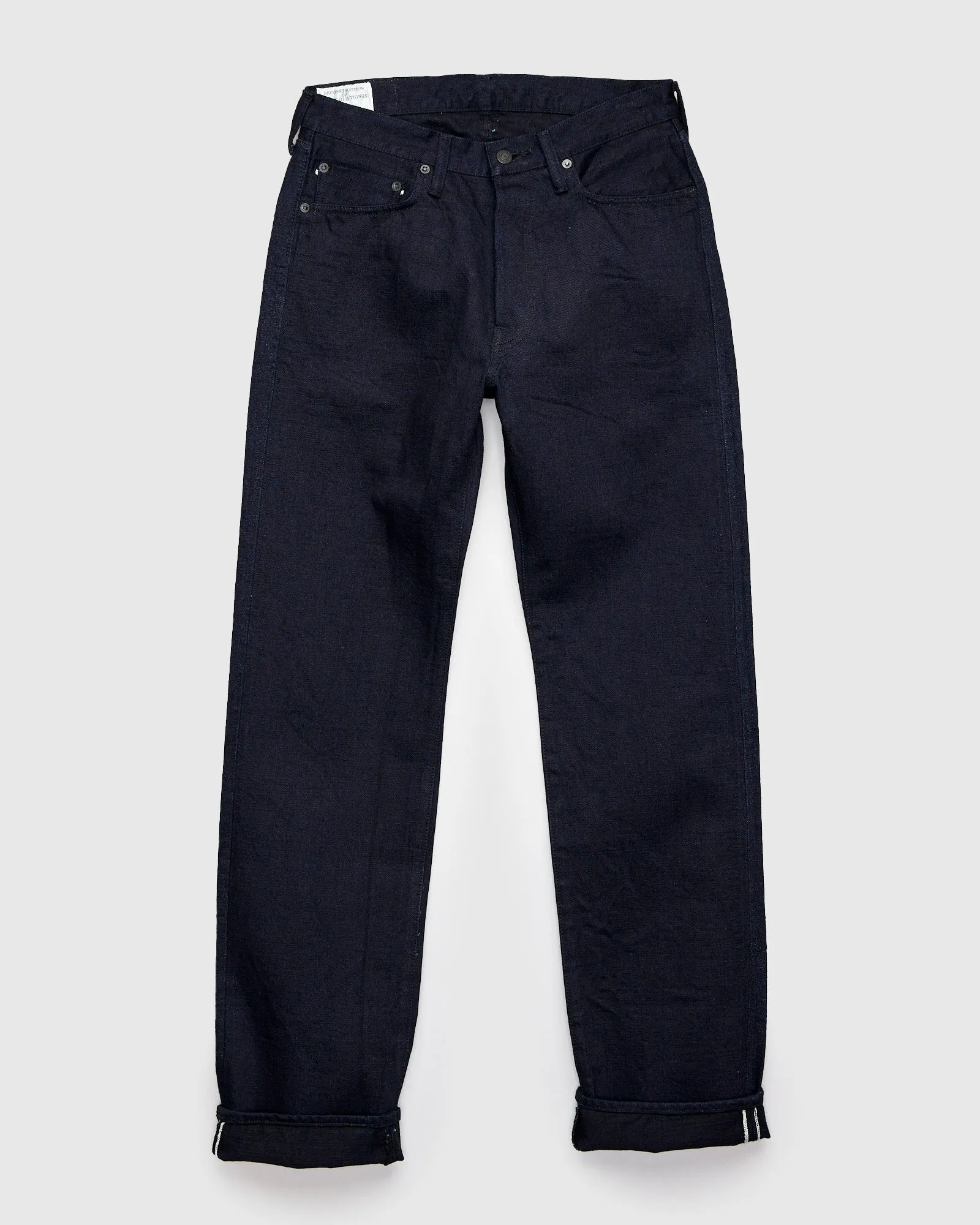 BO-001 "Sumi G3" 14oz Selvedge Denim - Regular Straight Fit