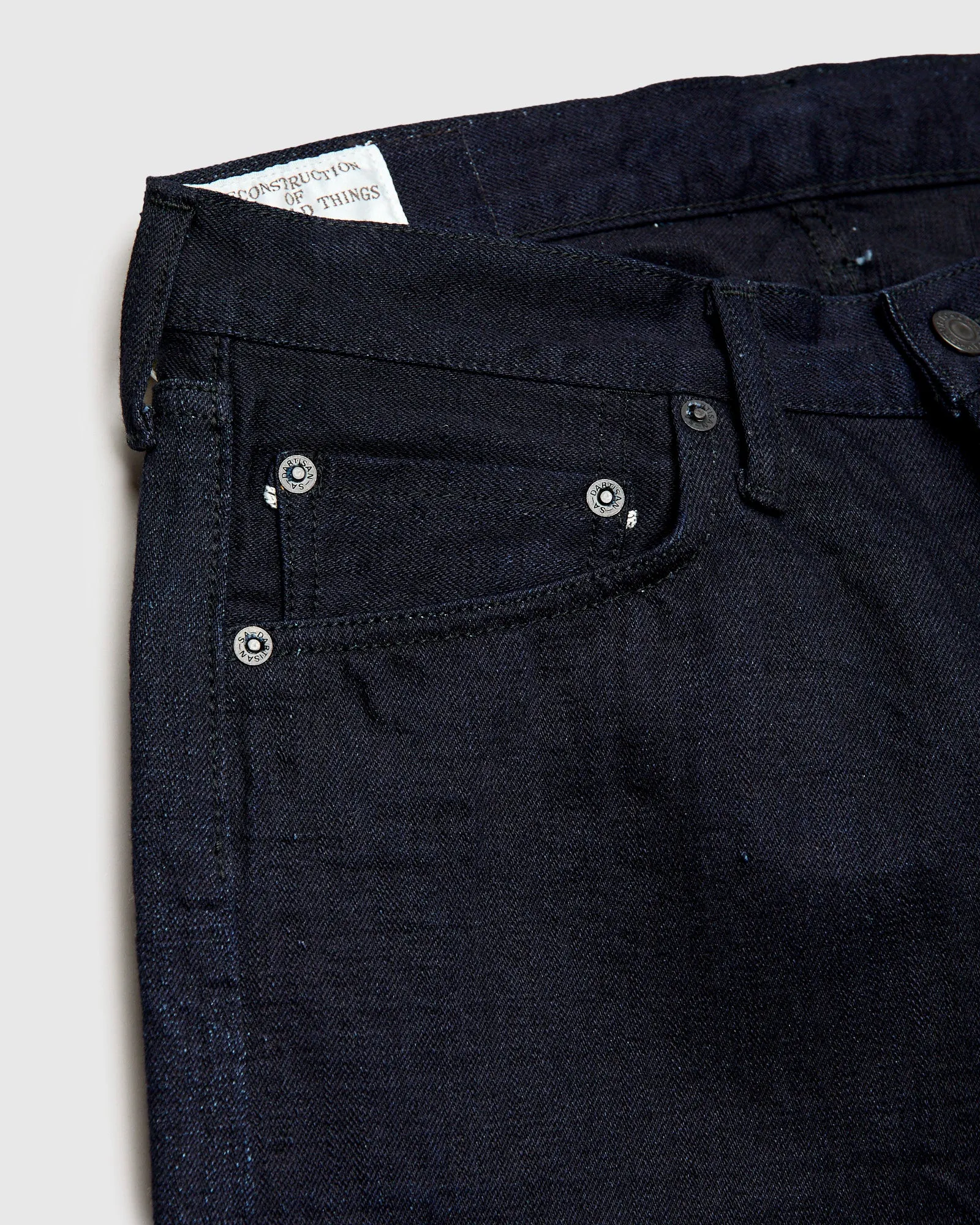 BO-001 "Sumi G3" 14oz Selvedge Denim - Regular Straight Fit
