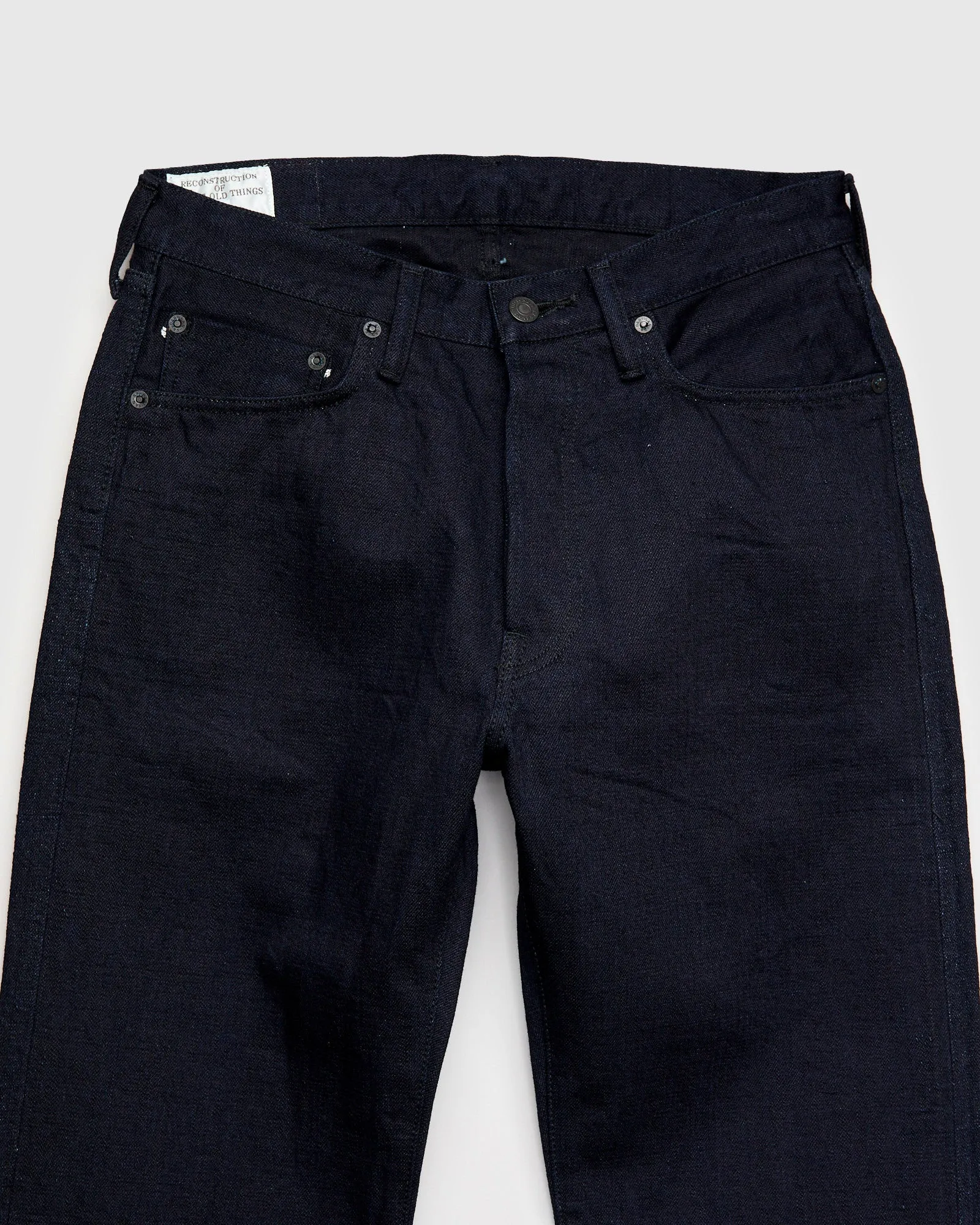 BO-001 "Sumi G3" 14oz Selvedge Denim - Regular Straight Fit