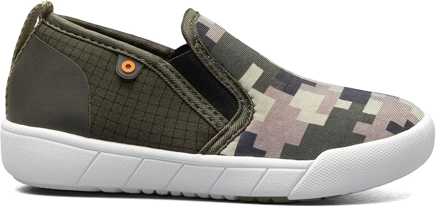 BOGS Unisex-Child Kicker Ii Slip-on-Medium Camo (Toddler/Little Kid) Rain Shoe