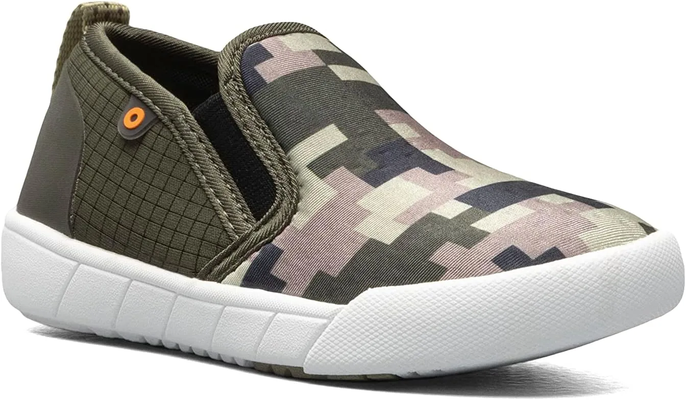 BOGS Unisex-Child Kicker Ii Slip-on-Medium Camo (Toddler/Little Kid) Rain Shoe
