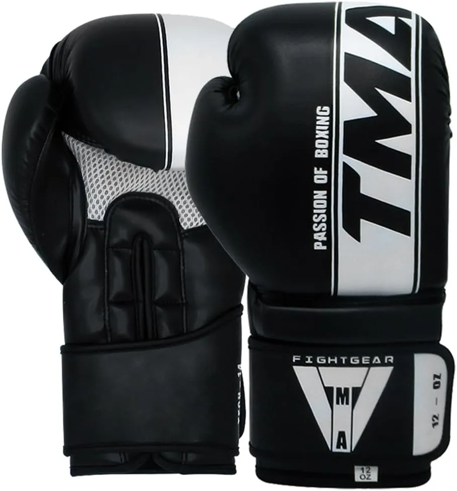 Boxing Gloves for Men & Women pro Training Sparring Heavy Punching Bag MMA Muay Thai Kickboxing Ventilated Mitts