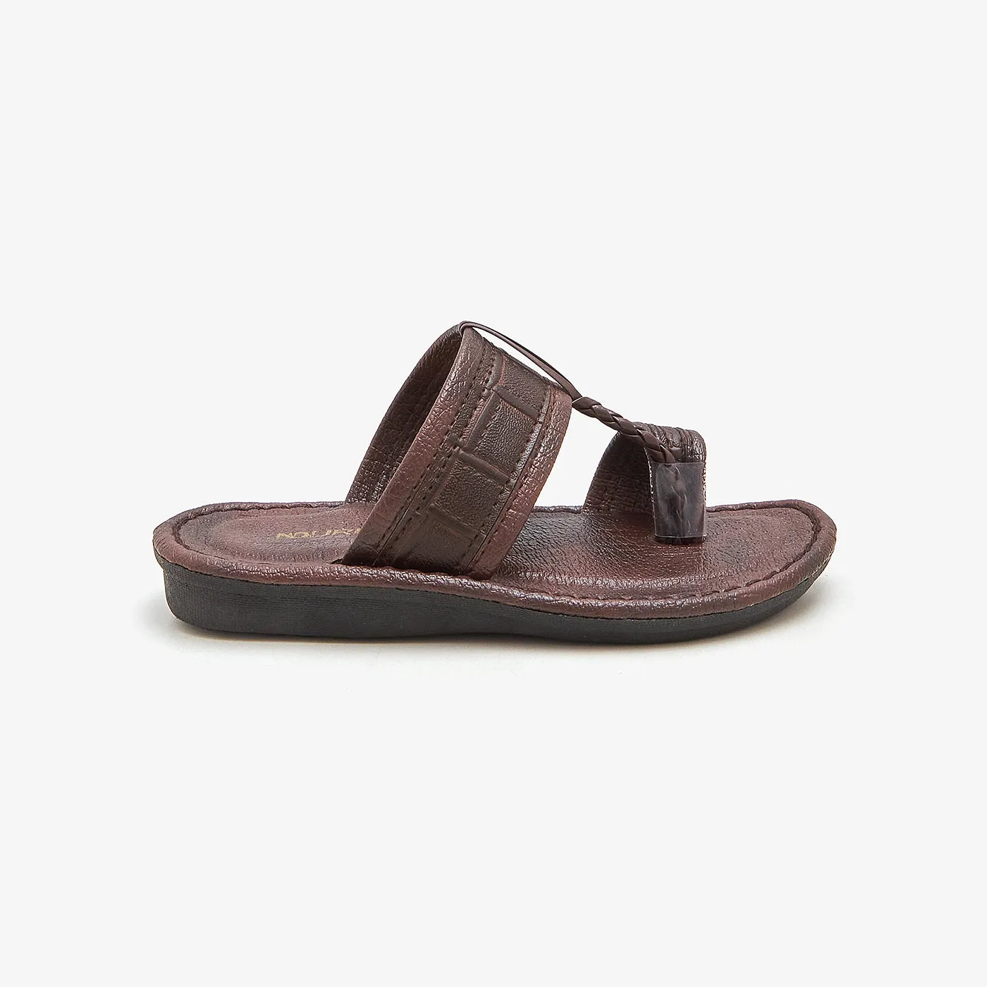 Boys Textured Chappals