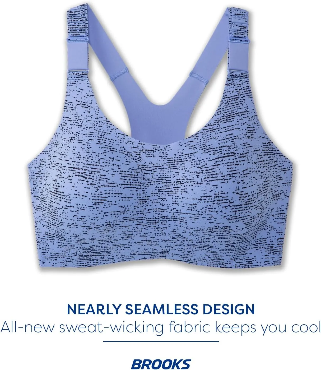 Brooks Women's Racerback 2.0 Sports Bra for High Impact Running, Workouts & Sports with Maximum Support