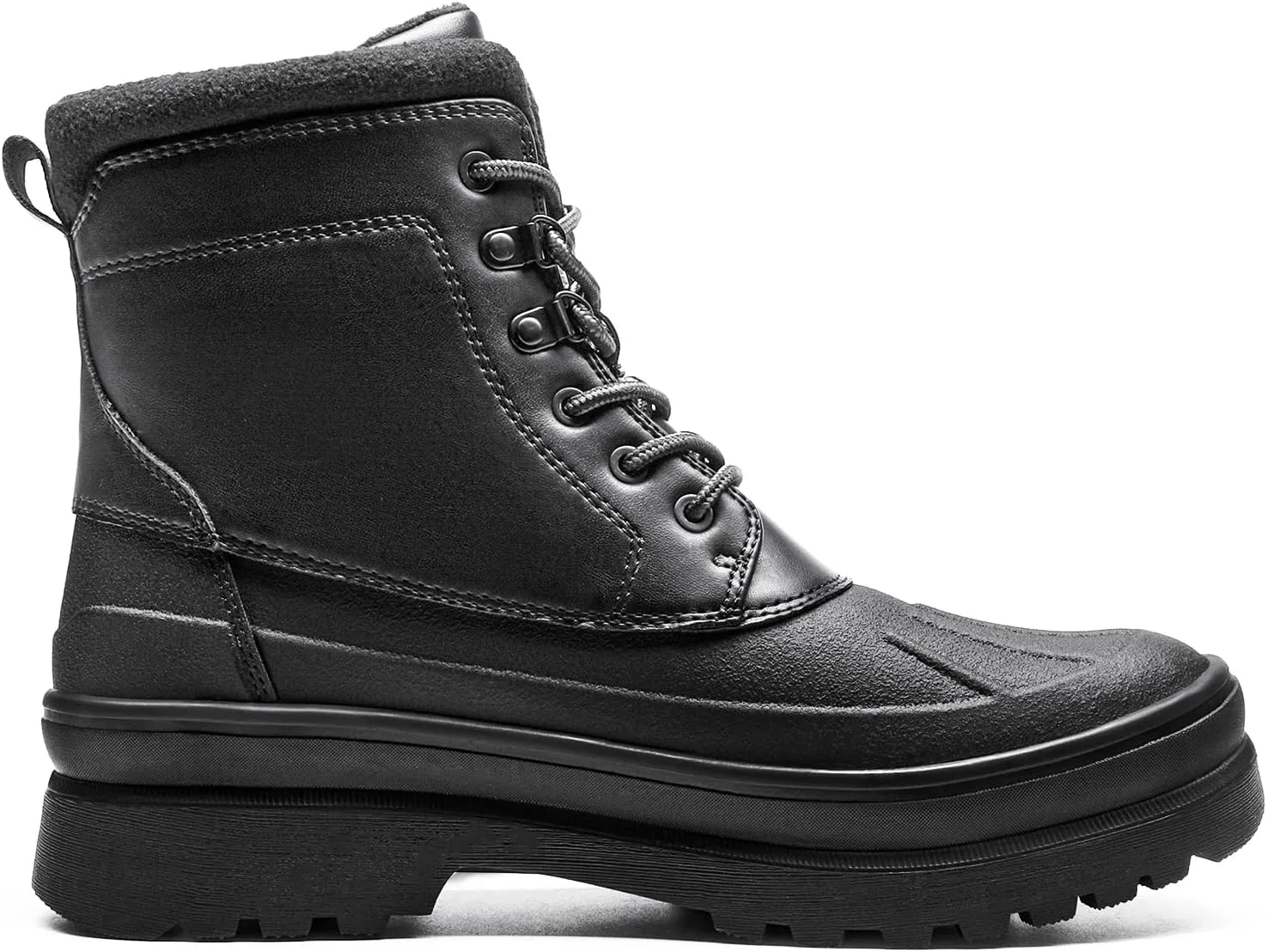 Bruno Marc Men's Insulated Waterproof Snow Boots Warm Fur Lined Outdoor Winter Boot