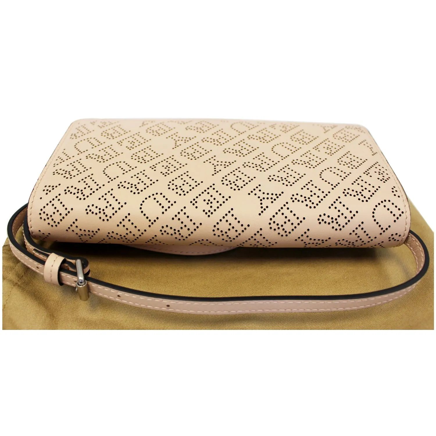 BURBERRY Hampshire Perforated Leather Crossbody Bag
