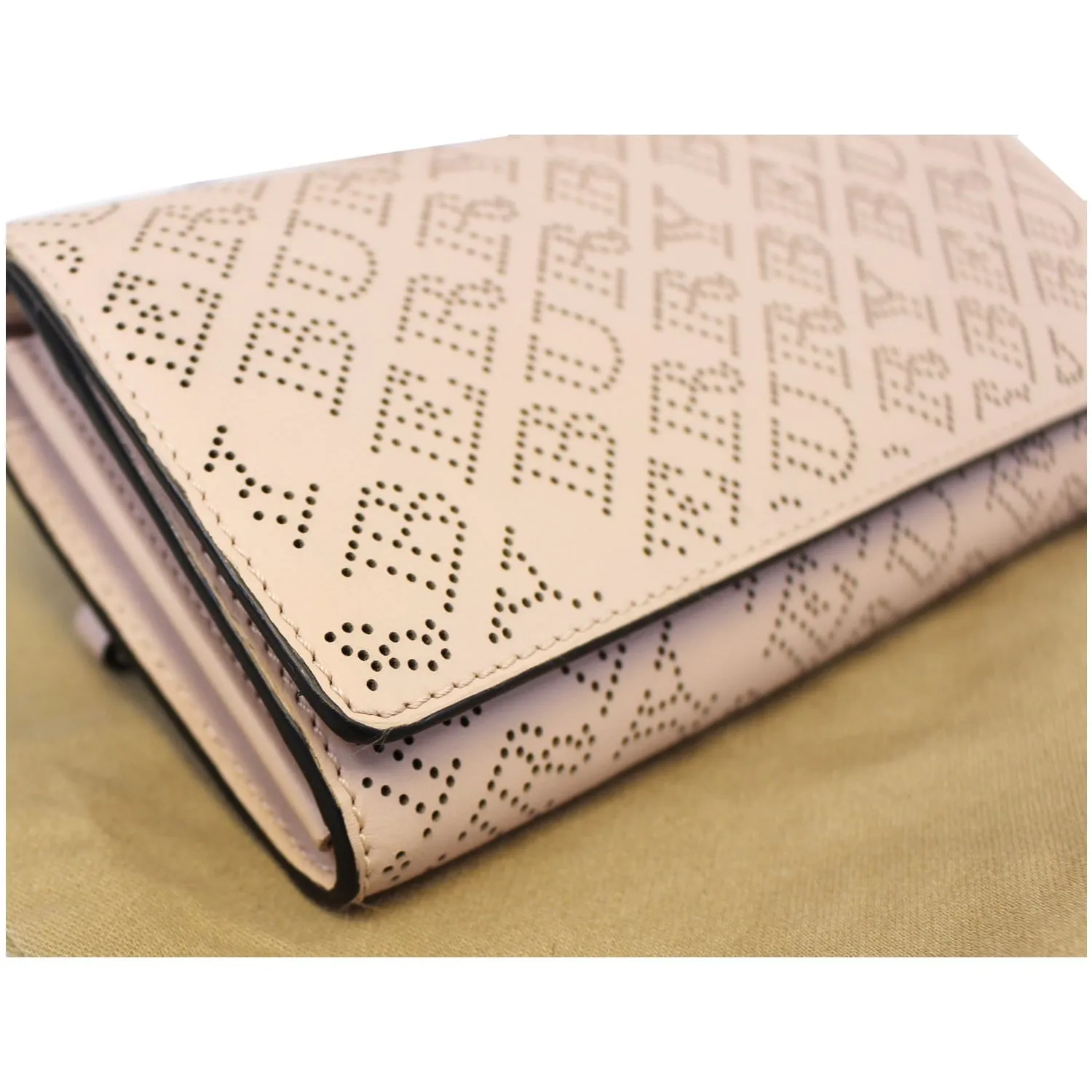 BURBERRY Hampshire Perforated Leather Crossbody Bag