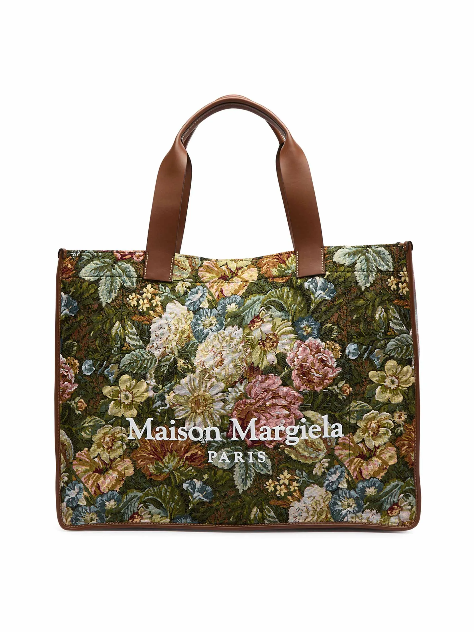Cabas patchwork canvas tote